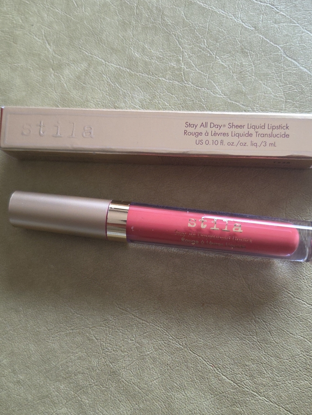 Stila Sheer Liquid Lipstick - Coral Pink